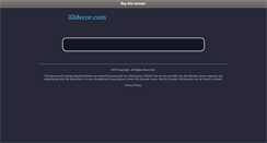 Desktop Screenshot of 33decor.com