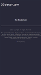 Mobile Screenshot of 33decor.com